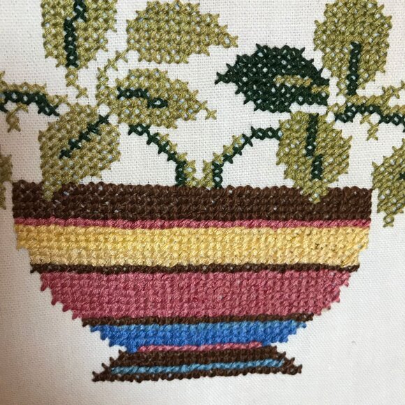 Cross Stitch Wall Art Quote "To Love & Be Loved Is The Greatest Joy.. Handmade - Picture 8 of 8